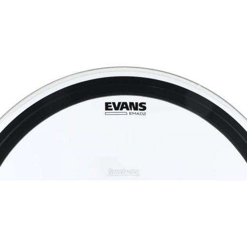  Evans EMAD2 Clear Bass Batter Head - 24 inch