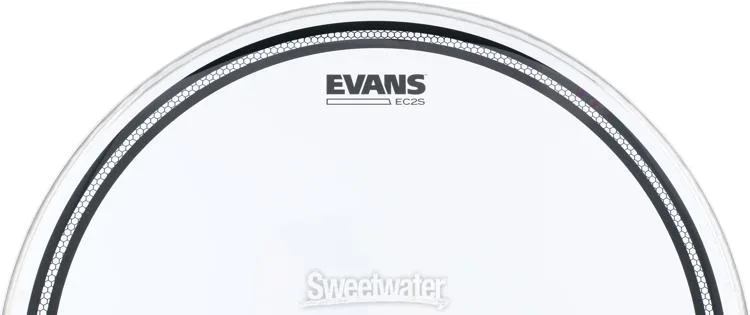  Evans EC2S Clear Drumhead - 18 inch