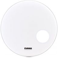 Evans EQ3 Smooth White Resonant Bass Head - 22 inch