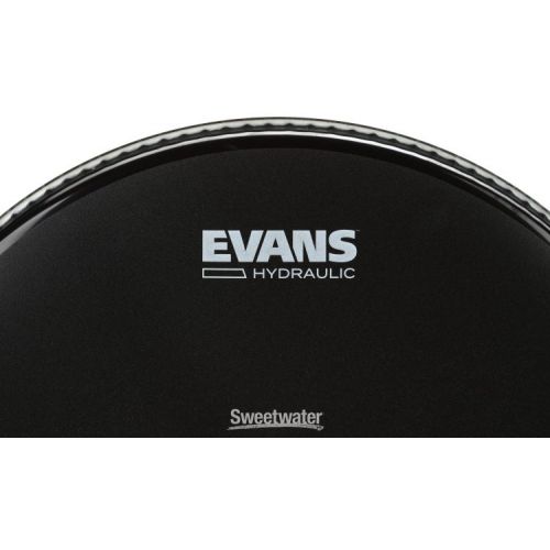  Evans Hydraulic Black Coated Snare Head - 14 inch