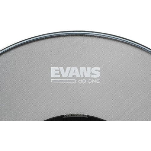  Evans dB One Low Volume Rock 3-Piece Tom Drumhead Pack - 10-/12-/16-inch