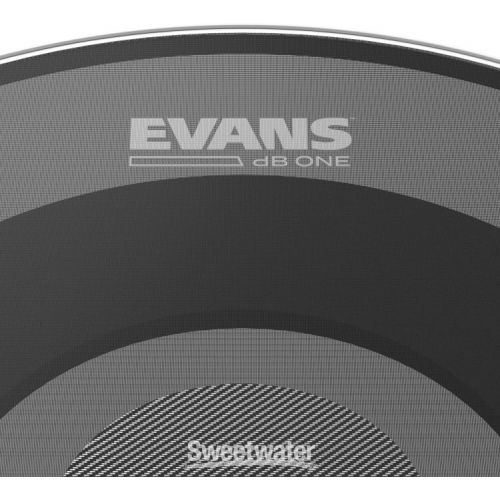  Evans dB One Low Volume Bass Drumhead - 24-inch