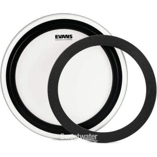  Evans EMAD UV Coated Bass Batter Head - 18 Inches