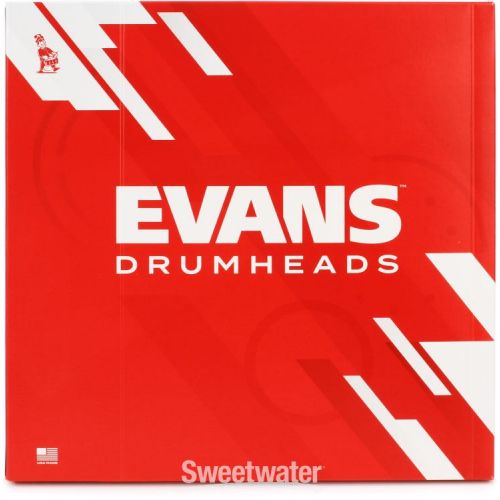  Evans Resonant Black Tom Head - 14 inch