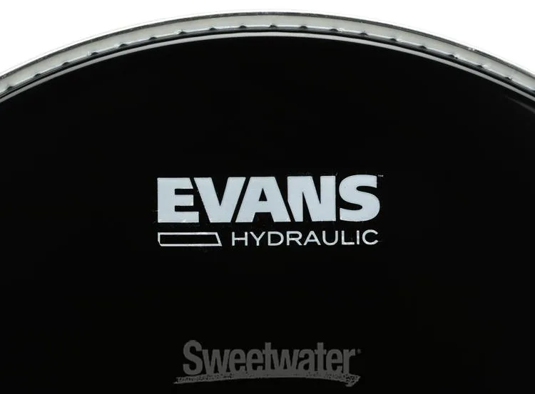  Evans Hydraulic Black Drumhead - 13 inch