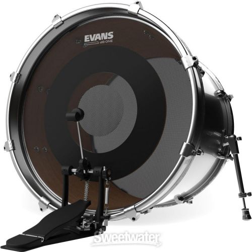  Evans dB One Low Volume Bass Drumhead - 18-inch Demo