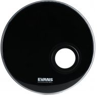 Evans EMAD Resonant Black Bass Drumhead - 18 inch