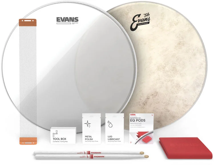  Evans Calftone Snare Tune-up Kit - 14-inch