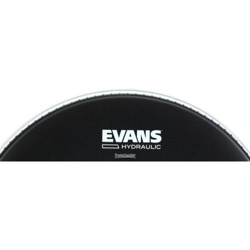  Evans Hydraulic Black Coated Snare Head - 13-inch