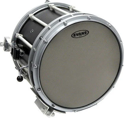  Evans Hybrid Grey Marching Drumhead - 14-inch