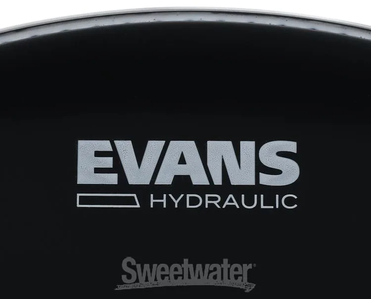  Evans Hydraulic Black Drumhead - 18 inch Demo