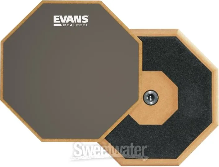  Evans RealFeel Mountable Practice Drum Pad - 6-inch Demo