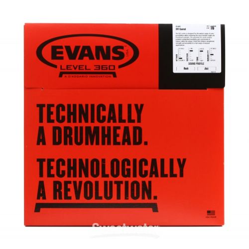  Evans UV1 Coated Drumhead - 16 inch