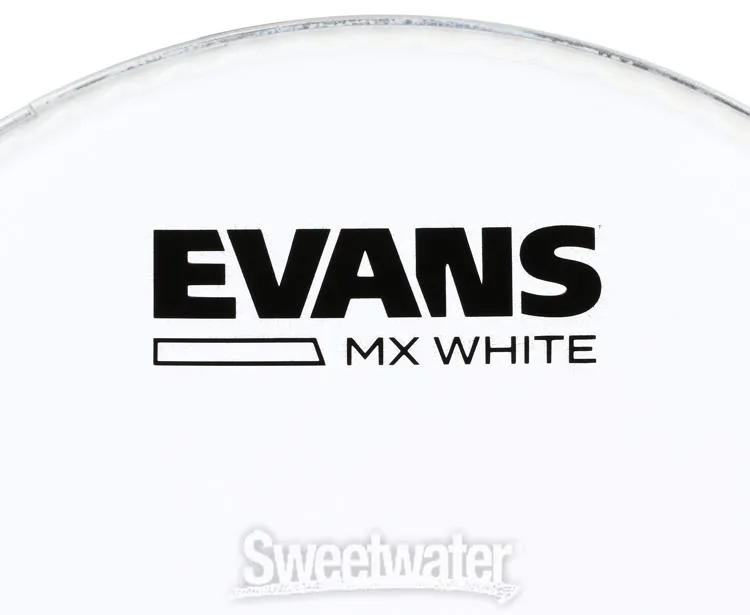  Evans MX White Marching Tenor Drumhead - 8 inch