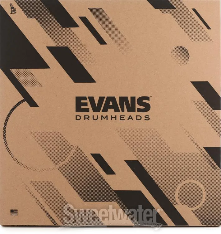  Evans Hydraulic Black Drumhead - 18 inch