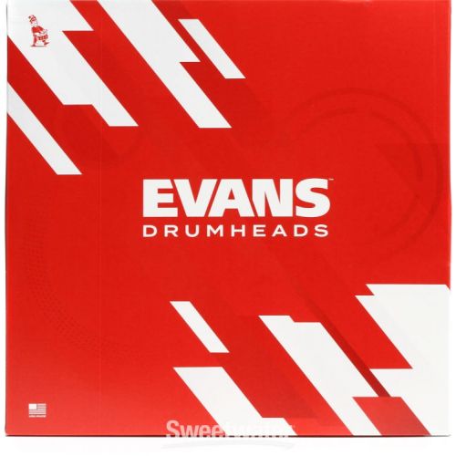  Evans Black Chrome Tom Batter Head - 15 inch