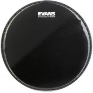 Evans Hybrid Black Marching Drumhead - 13 inch