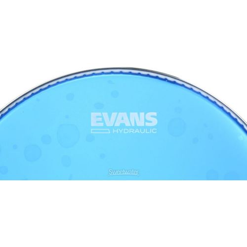  Evans Hydraulic Blue Coated Snare Head - 13-inch