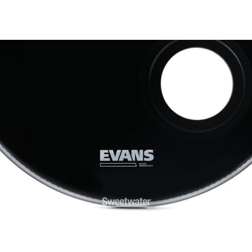  Evans EMAD Resonant Black Bass Drumhead - 20 inch