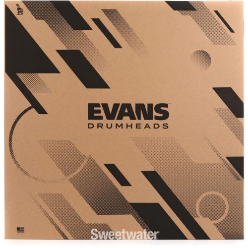  Evans GMAD Clear Drumhead with Damping System - 22 inch