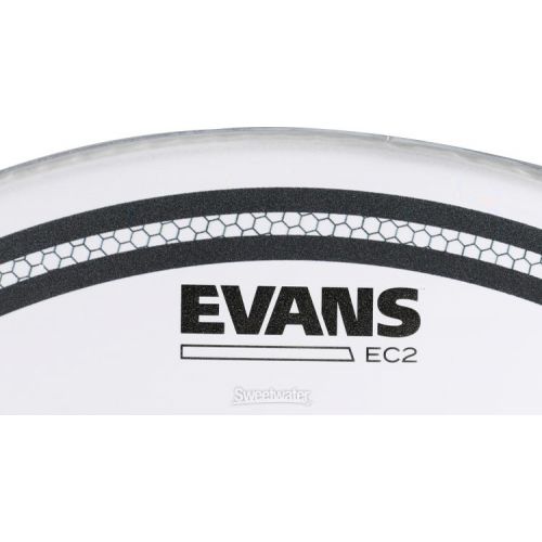  Evans EC2S Frosted Drumhead - 18 inch
