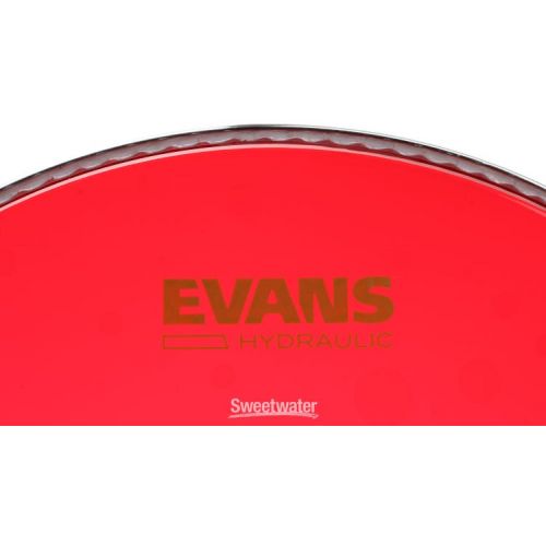  Evans Hydraulic Red Drumhead - 13 inch