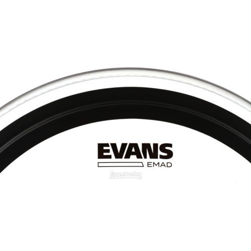  Evans EMAD Clear Bass Drum Batter Head - 18 inch Demo