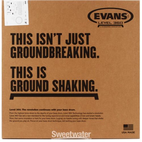  Evans UV2 Coated Drumhead - 18 inch