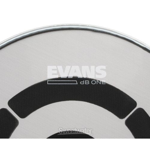  Evans dB One Low Volume Drumhead - 12-inch