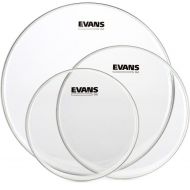 Evans G2 Clear 3-piece Tom Pack - 10/12/16 inch Demo