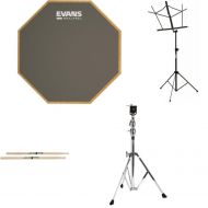 Evans RealFeel Mountable Pad Stands Bundle - 6 Inch