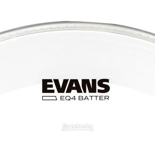  Evans EQ4 Clear Bass Drumhead - 22 inch