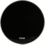 Evans Resonant Black Bass Drumhead - 22 inch