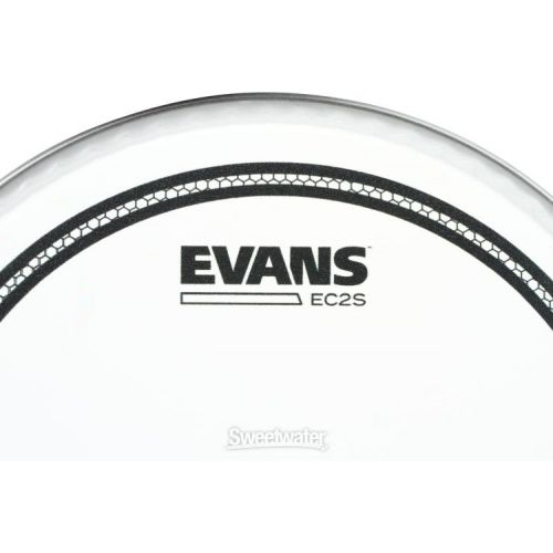  Evans EC2S Frosted Drumhead - 8 inch