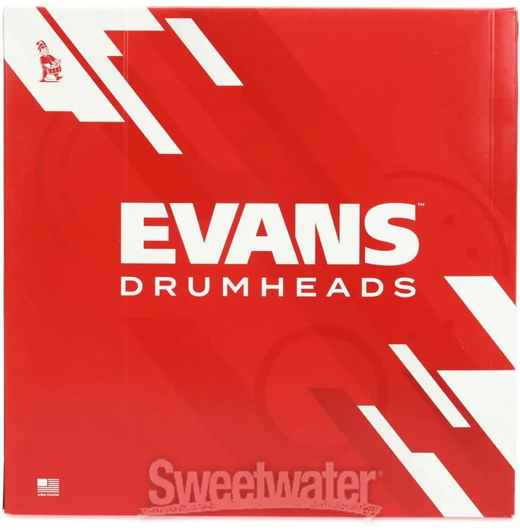  Evans Black Chrome Tom Batter Head - 8 inch