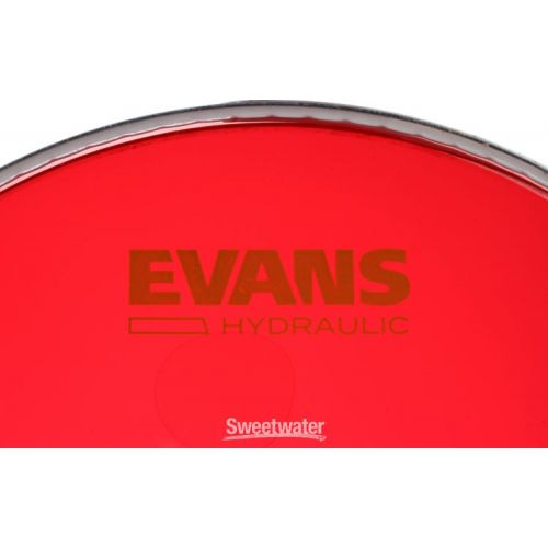  Evans Hydraulic Red Drumhead - 10 inch