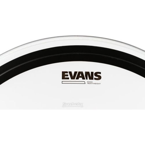  Evans EMAD Heavyweight Clear Bass Batter Head - 24 inch