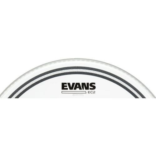  Evans EC2S Frosted Drumhead - 14 inch