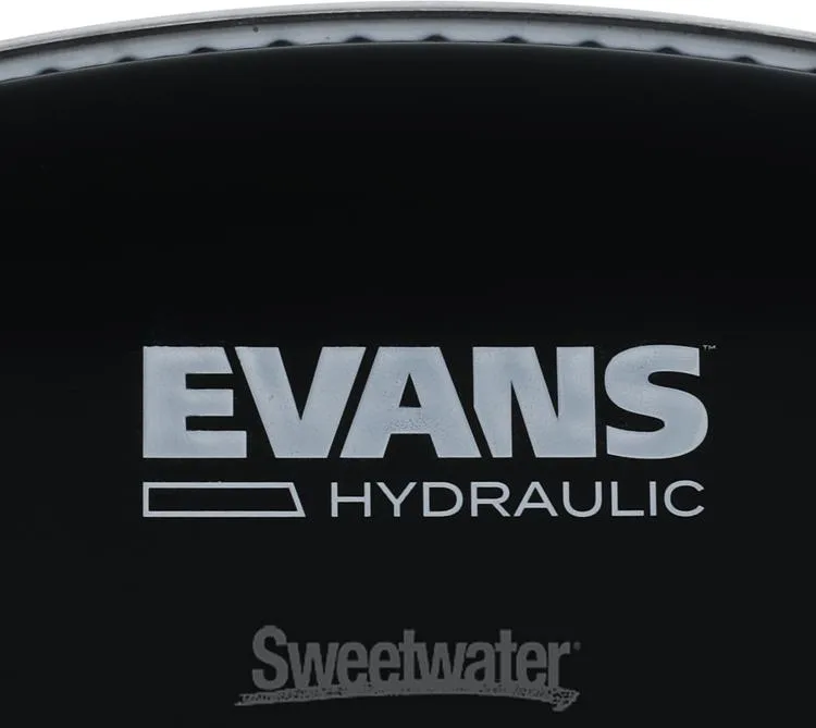  Evans Hydraulic Black Drumhead - 20 inch