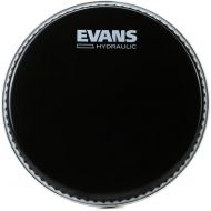 Evans Hydraulic Black Drumhead - 8 inch