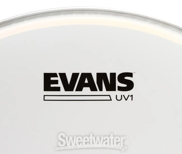  Evans Hydraulic Red 4-piece Tom Pack - 10/12/14 inch with Free 14 inch UV1 Coated Batter