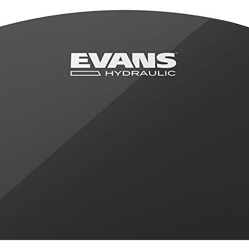  Evans Black Hydraulic Bass Drum Head - 22 Inch