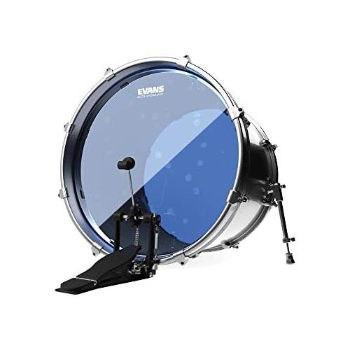  Evans Hydraulic Blue Bass Drum Head, 22 Inch