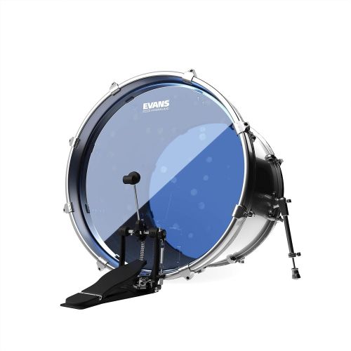  Evans Hydraulic Blue Bass Drum Head, 22 Inch