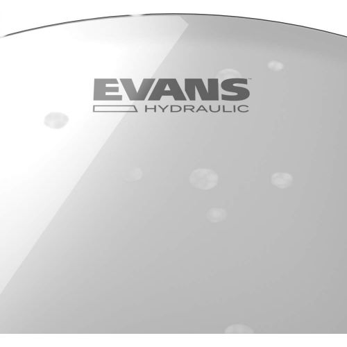  Evans Hydraulic Glass (Clear) Bass Drum Head, 22 Inch