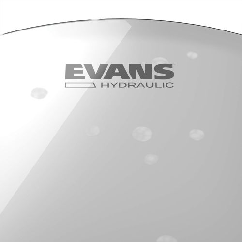  Evans Hydraulic Glass (Clear) Bass Drum Head, 22 Inch