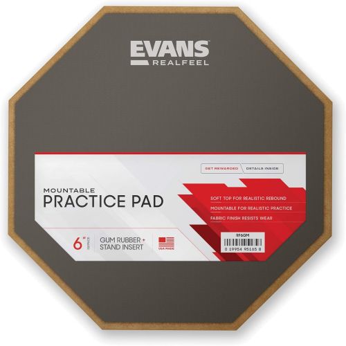  [아마존베스트]Evans RealFeel 6 inch Practice Pad