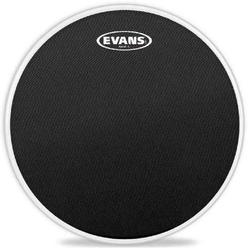  Evans Hybrid-S Black Marching Snare Drum Head, 13 Inch