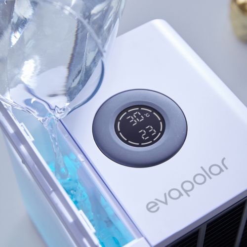  Evapolar First Nano Tech Portable Personal Evaporative Air Cooler with Air Humidifier and Cleaner - Black
