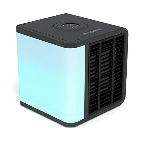  [아마존베스트]-Service-Informationen Evapolar evaLight Plus air cooler & humidifier. Portable cooling fan with full spectrum LED backlight. Quiet, easy to use, stylish, efficient - black, ev-1500